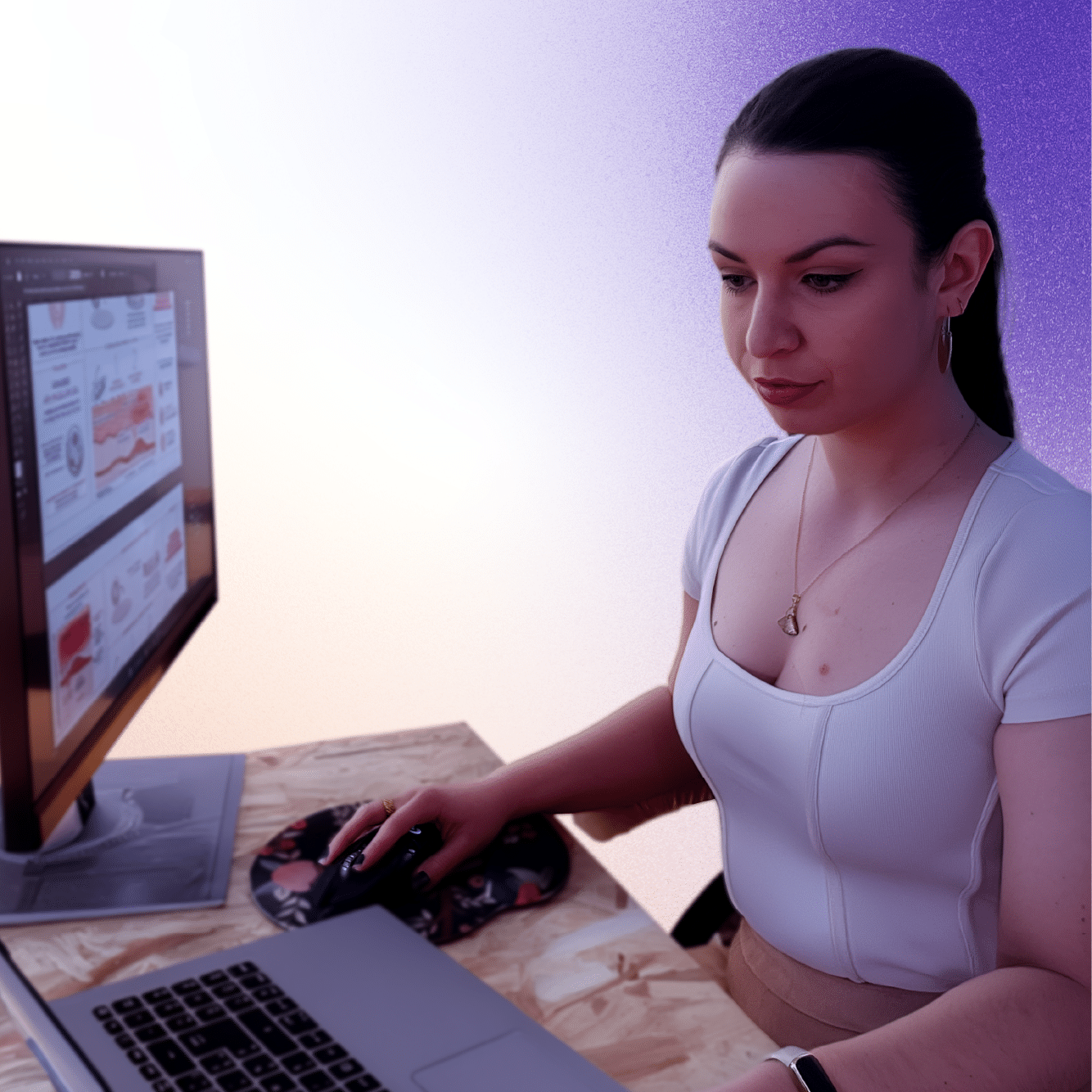 Poste de travail illustration